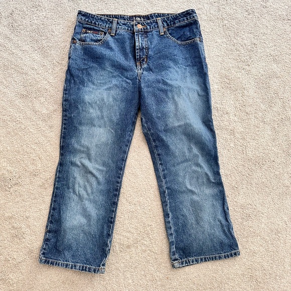 Vintage 90s Capri Cropped Jeans - Picture 1 of 11